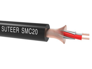 Balanced Microphone bulk cable black color SMC20