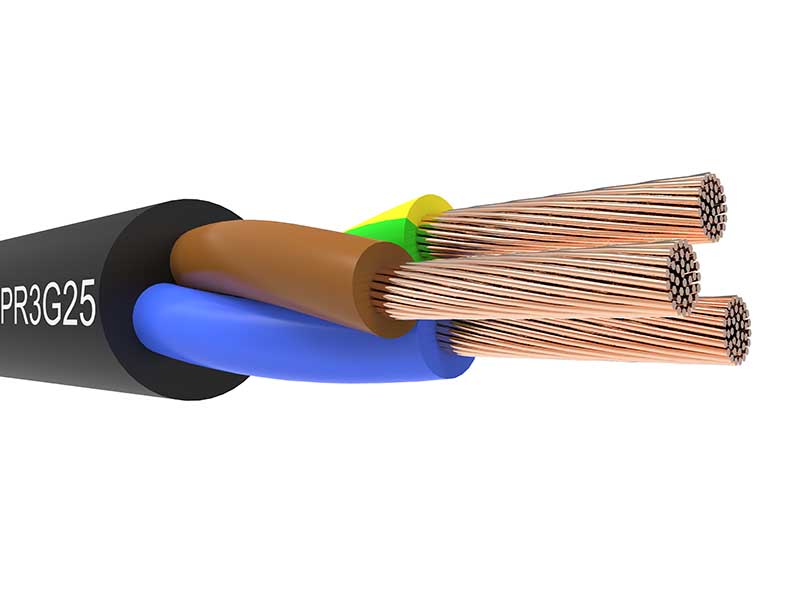 Câble HO7 RNF - 2 x 1.5 mm²