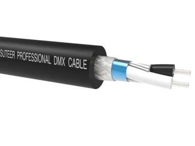 2-core double shielding DMX data Cable 110 ohm impedance braided shielding DL11