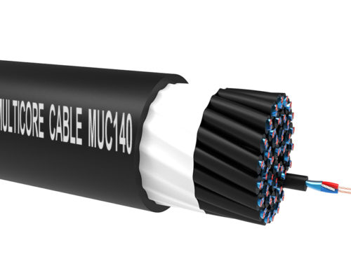 MUC140 40-way AL/PET Foil Shielding Multicore Cable