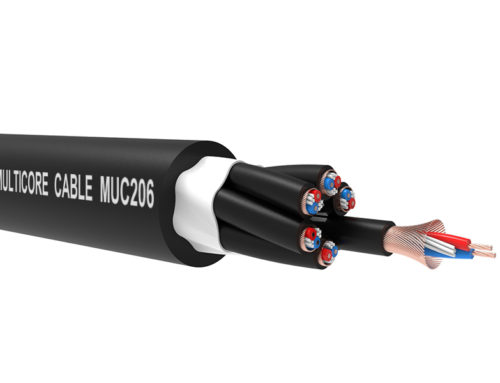 MUC206 6-way Spiral Shielding Multicore Cable