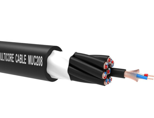 MUC208 8-way Spiral Shielding Multicore Cable