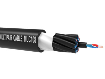 8-pair AL-Foil shielding balanced Multipair audio cable MUC108