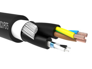 Combination cable Power 3G0.75+ 110 ohm DMX hybrid cable HC01P075
