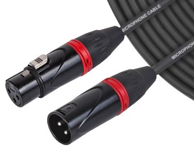 CXX02 Classic Balanced 3P XLR Microphone Cable black