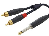 CYB04 Classic Mono JACK Signal Combiner or Splitter Cable