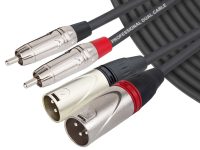 CYJ20 Dual XLR to RCA Patch Cable