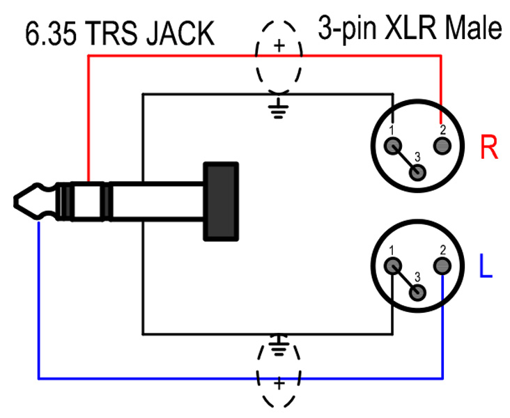 Headphone Signal Splitter Cable