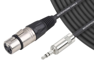 BXJ05 Basic balanced Microphone Cable for 3.5 TRS mini JACK
