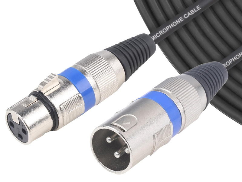 BXX03 Basic Balanced 3P XLR Microphone link Cable with color ring