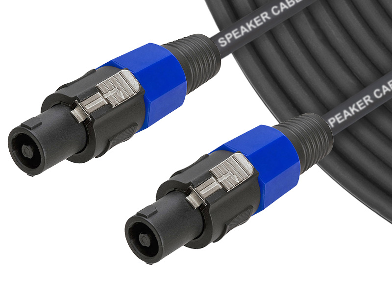 CPP02A 2-core 18AWG Speaker Cable with speakon