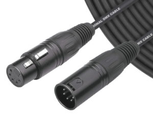 BDX02 5-pin DMX512 4-core DMX cable