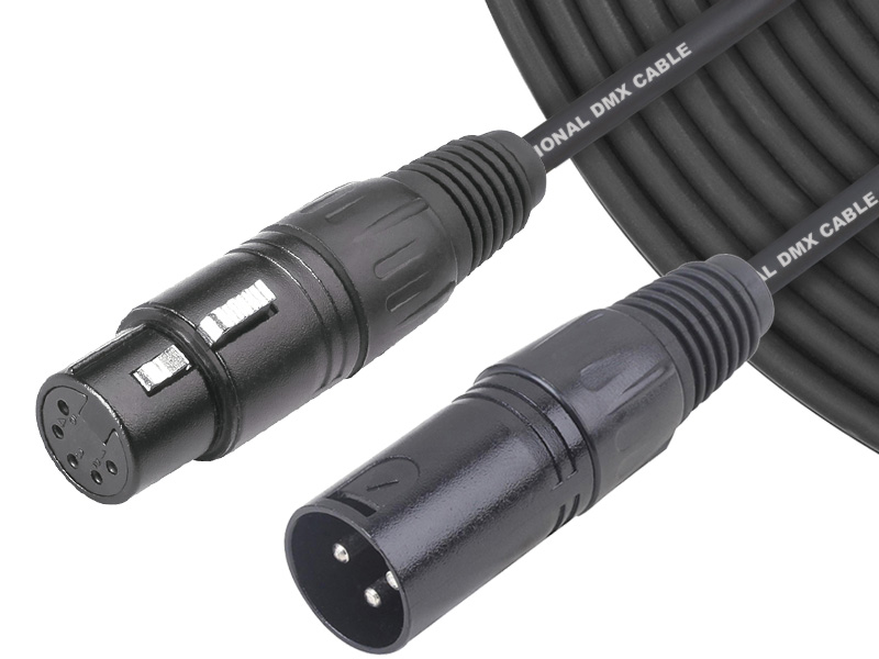 BDX05 5-pin female to 3-pin male DMX Adapter cable