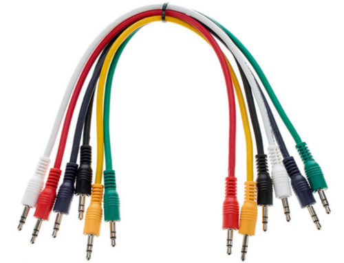 PCH04 3.5mm Stereo Mini Jack Patch Cables Set Of 6