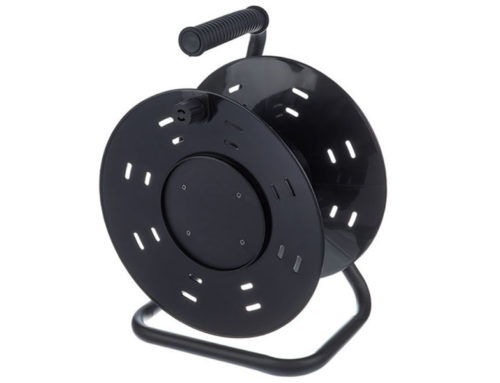 BSD01 Empty Plastic Cable Drum – Black