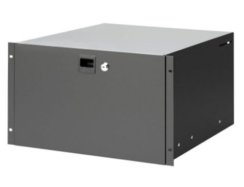 RDL6U Lockable 19″ Rack Drawer 6U – 370mm deep