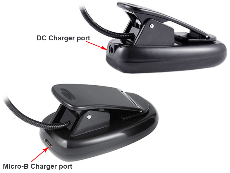 power port by DC or Micro USB mains power