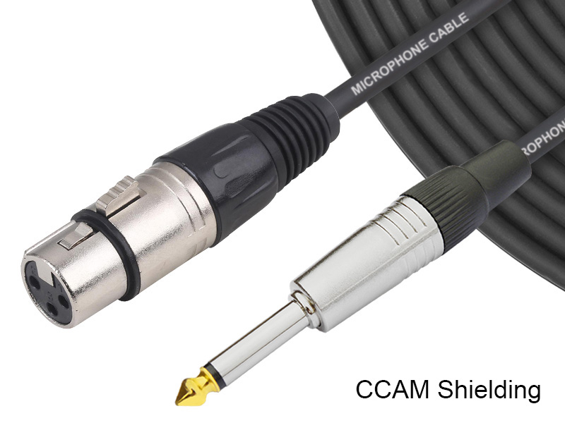 DXJ03 Budget Unbalanced Microphone Cable XLR to mono JACK