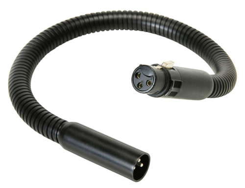 GN3F3MB Flexible XLR female/male Gooseneck