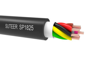 8 cores 13 Gauge multicore speaker cable black SP1825
