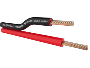 SP5075 18 Gauge 2 x 0.75 mm2 Black & red bulk speaker cable