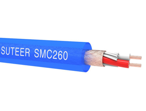 SMC260 Clear Microphone Cable Braided shielding