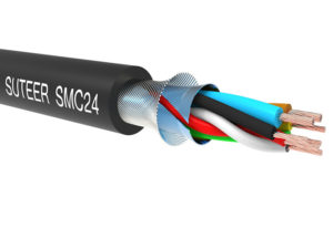 7 Pole XLR 7-Conductor Tube Microphone Bulk Cable SMC24