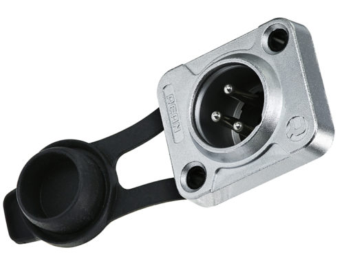 Rean RRX3M-Z 3 pole XLR chassis connector IP65