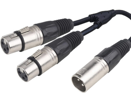 BYJ18 Basic Microphone XLR signal combiner cable