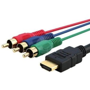 Y Pb Pr Component RCA to HDMI cable