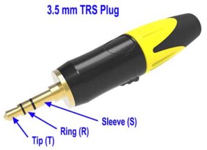 3.5 mm TRS phone plug