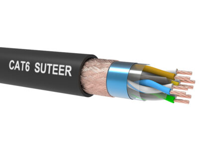 DC6A719 24AWG 8-core CAT.6A SFTP patch cable