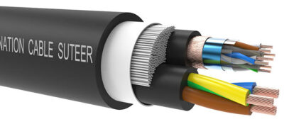 Power & CAT.6A data hybrid cable