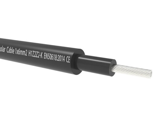 1x6mm2 Solar PV Cable H1Z2Z2-K EN50618-2014