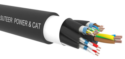 Power & 2x CAT & 2x DMX hybrid cable