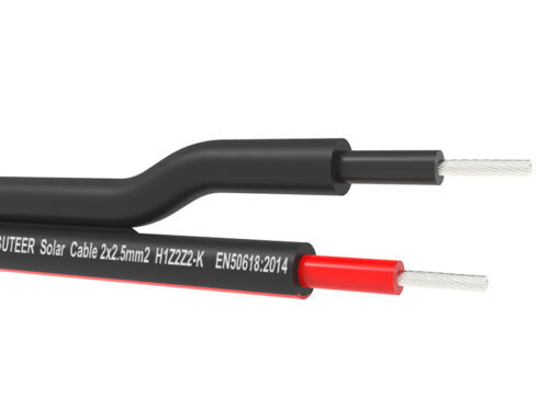 H1Z2Z2-K 2×2.5mm2 parallel Solar Cable TUV Certified