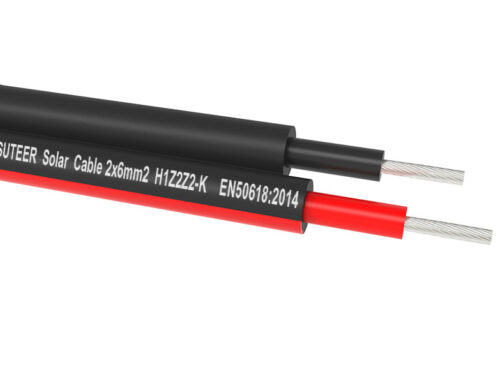 H1Z2Z2-K 2x6mm2 Twin Core DC Solar Cable