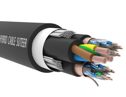 Combi 3×2.5mm2 Power & 2x CAT.6A composite cable