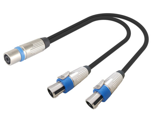 CPP23 2×2.5mm2 male speaker split cable