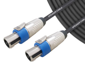 2x2.5mm2 speaker link cable 4-pole speakON CPP20C