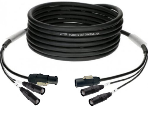 HPC04 powerCON TRUE1 & 2 x CAT.6 combination cable