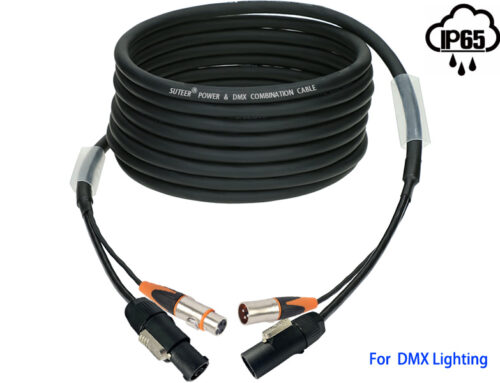 WHPD0115 1.5mm2 Power & DMX hybrid cable waterproof