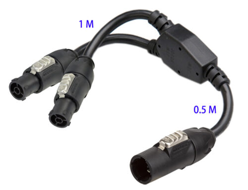 PC17 PowerCON TRUE1 Splitter Cable