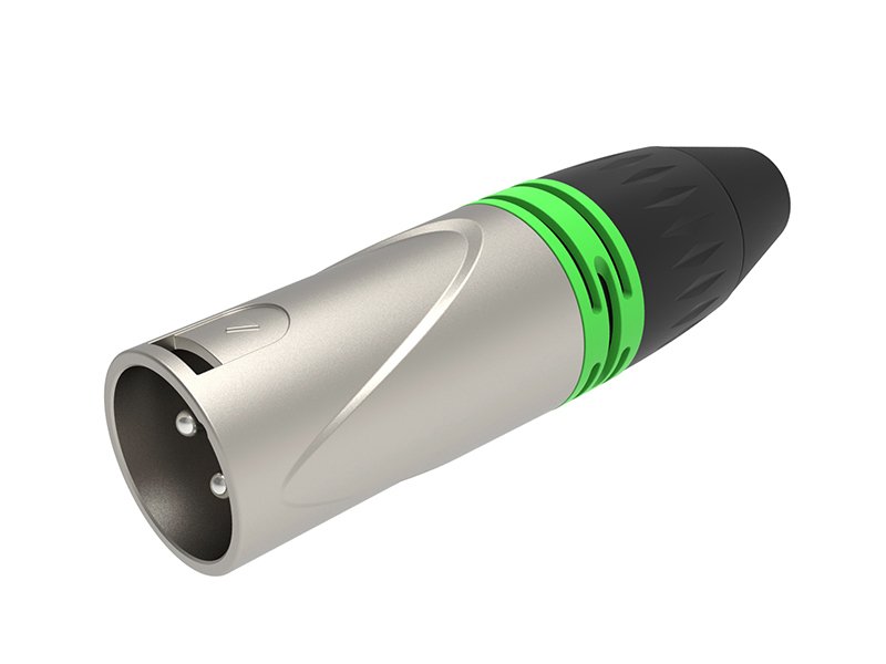 3-Pin XLR male cable Connector XLR3M001