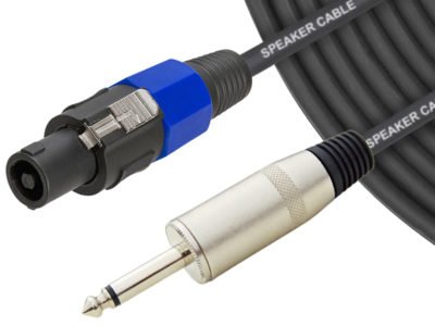 CPP03 2-core 15AWG Speaker Cable With SpeakON - JACK - PropAudio