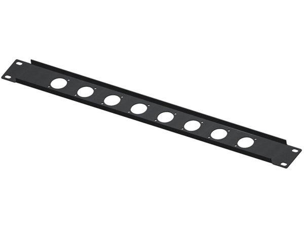 Punching Panel Rack RP04X1U08 1U Punch Rack Panel for 8 Receptacle - PropAudio