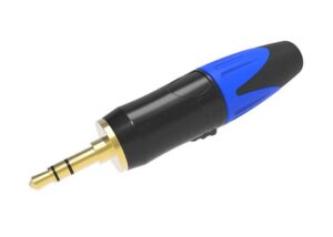 3.5 mm stereo mini jack with step-on shark tyle MJACK3M09B