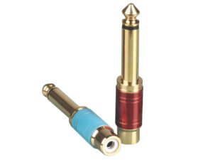 RCA to 6.3mm mono JACK adapter ADA56G