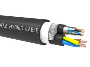 Combin 3x2.5mm2 Power & CAT.6 networking hybrid cable HD01P256