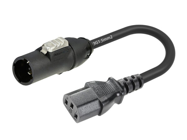 SPC012 PowerCON TRUE1 To IEC Adapter Cable - PropAudio